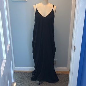 Pretty Elan Pool/Beach Maxi Cover up Size Large adj Straps NWT Side Pockets